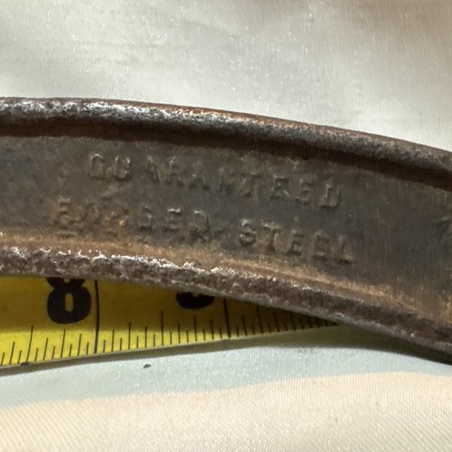Vintage BERGMAN Werkzeug Buffalo NY Queen City 12 Zoll verstellbarer Schraubenschlüssel - Bild 4 von 5