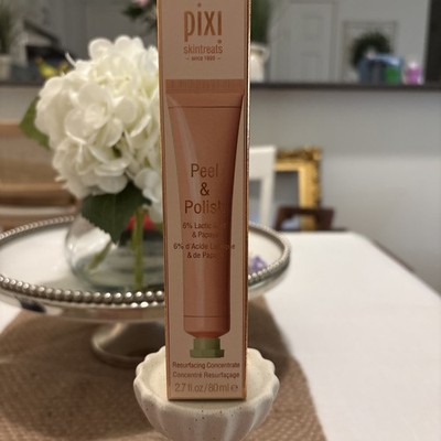 PIXI Skintreats Peel & Polish 6% Lactic Acid & Papaya 2.7 fl oz (80 ml)  New