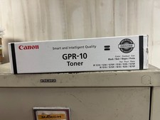 Cartucho de tóner negro genuino Canon GPR-10 FABRICANTE DE EQUIPOS ORIGINALES nuevo sellado envío gratuito
