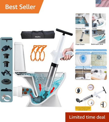 #ad #ad Versatile High Pressure Drain Blaster Kit with Multi Plug System amp; Drain Snake $44.53