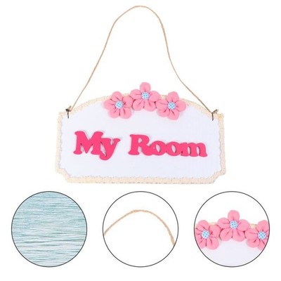 Hölzerne Türschild -Tür Hanging Ornament Home Dekoration für Kinderzimmer
