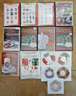Lot of 19 Christmas Holiday Embroidery Design Cds - Oesd - K-Lace
