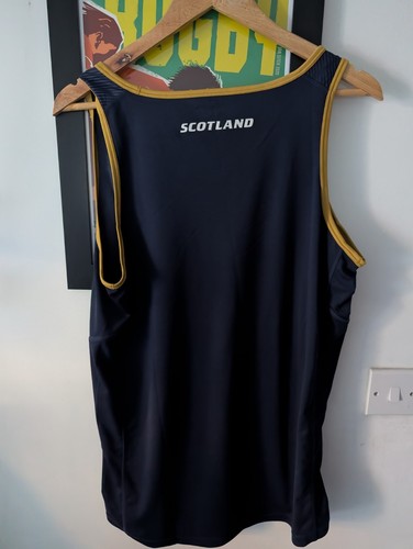 Macron Scotland Rugby Men’s Vest Top Size XL NWT - Picture 6 of 7