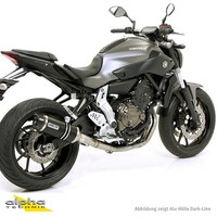 Arrow Auspuff Thunder FüR Yamaha MT07 / Tracer 700 2014-2020, Carbon (Nur Mit