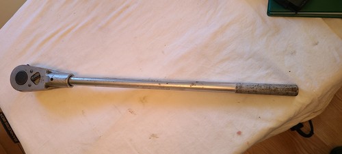 Trinquete Snap-On Hecho en EE. UU. LV 70 LV-70 3/4" con Mango Moleteado 24" de Largo