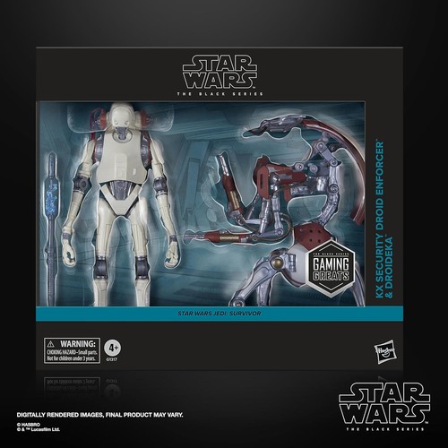 STAR WARS 6" THE BLACK SERIES - KX SECURITY ENFORCER & DROIDEKA MIB *PREVENDITA* - Foto 1 di 5