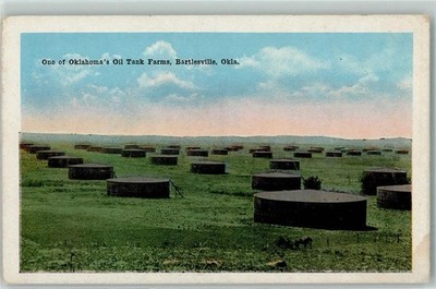 52286172 - Oklahoma City One of Oklahomas Oil Tank Farms Bartlesville