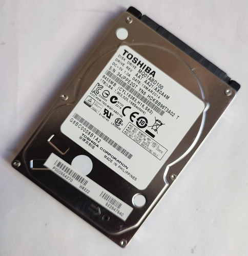 Toshiba MQ01ABD100 1TB 2.5" SATA III HDD Notebook Festplatte 5400RPM