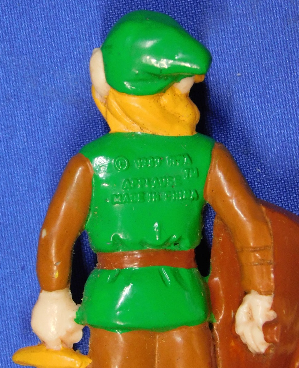 LEGEND OF ZELDA LINK FIGURE 1989 APPLAUSE PVC VINTAGE NINTENDO | eBay