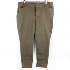 Old Navy Green High-Rise Pixie Skinny Pants Women's Size 16