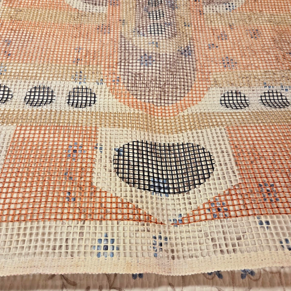 Bernat High Low Wall Hanging Rug Pattern Canvas Only SANTIAGO MCM 1977 - Image 2 of 3