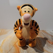 Vintage 1998 Mattel Disney Tigger Bouncing Talking Plush Working Winnie Pooh