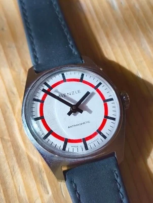 Vintage KIENZLE, Armbanduhr, Handaufzug, Herrenuhr, NOS - Bild 1 von 4