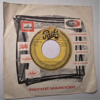 45t 7'' JUKE BOX FLORA LETURCQ mit Gitter, das Mama eines alten Lebens PATHE