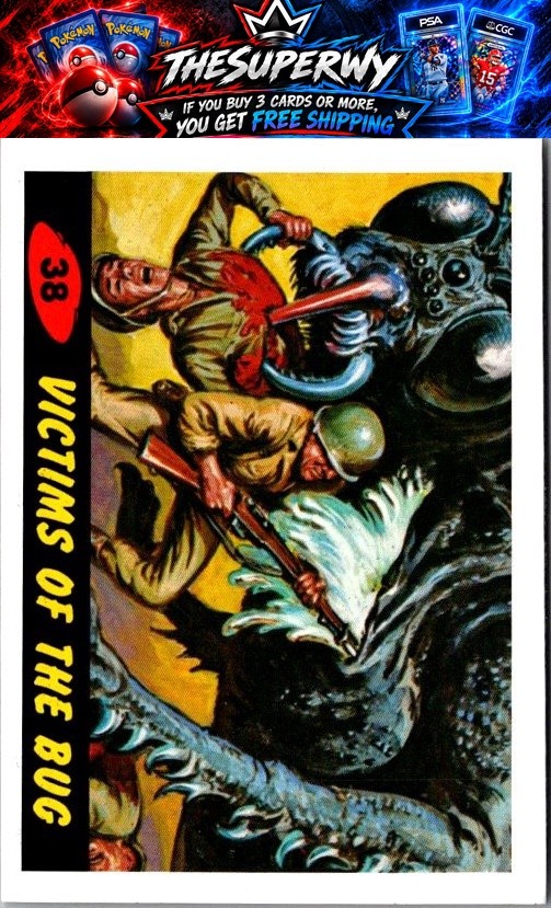 1962 Topps Mars Attacks #38 Victims of the Bug