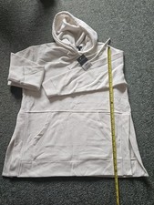 Peacock Small Hoodie Half White