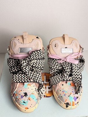 Lanvin Curb x Gallery Dept. Sneakers Pink/Multicolor SZ 44 (US 11