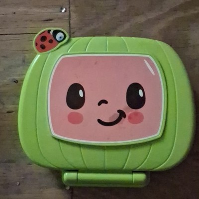 CoComelon Electronic Learning Toy Green Interactive Laptop for Ages 1-4