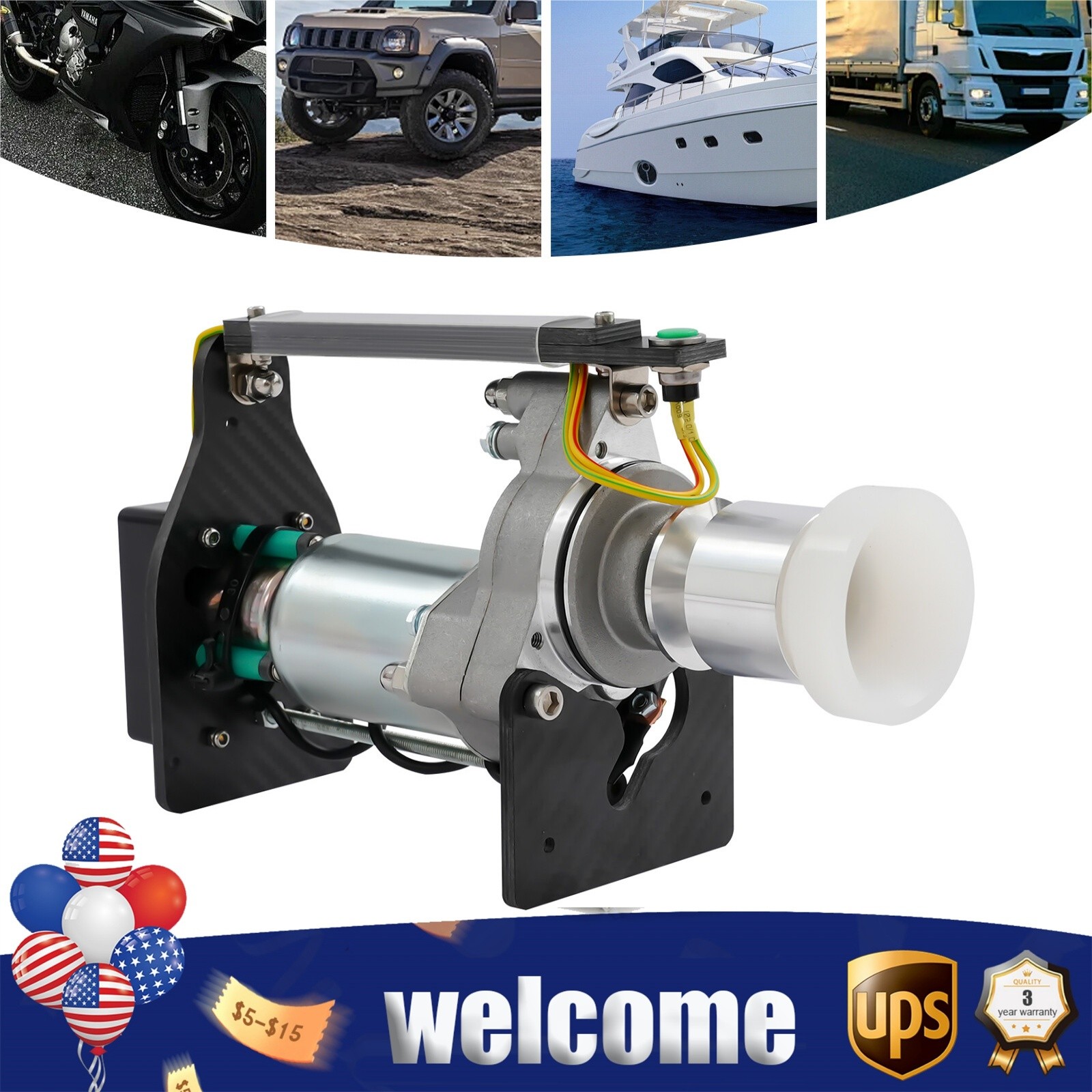 Strong RC Gas Engine Starter For 15CC-80CC Gasoline Engine, Fixing Wing Airplane