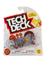 Tech Deck Santa Cruz Skateboards I Simpson Bart Fingerboard 2025 nuovo in mano