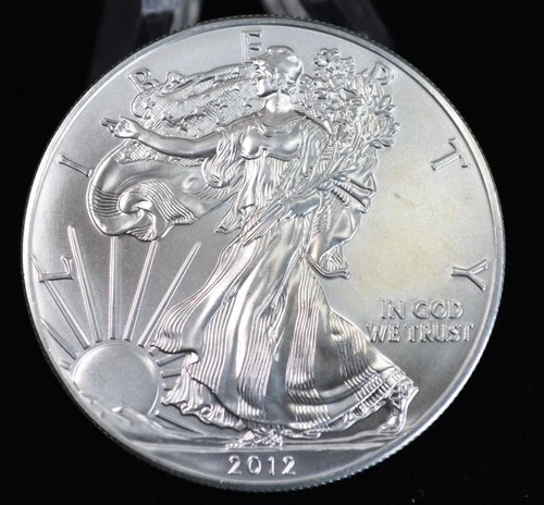 2012 American Silver Eagle 1oz .999 Fine Silver UNC/BU ASE $1 (A)