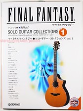 Final Fantasy I - XIII SOLO GUITAR COLLECTIONS VOL 1 w/ CD Sheet Music Tab VII X