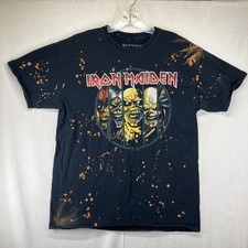 Iron Maiden Eddie Evolution Tee 2012 - LG All Cotton Bleached