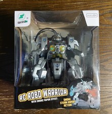SKIDZ RC Robo Warrior With Smoke Vapor Effect Remote Control Robot Kids Toy New