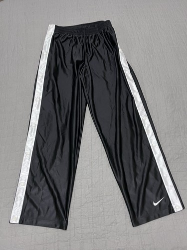 Vintage Y2K Nike Sport Druckknopf Break Away Athletic Track Streetwear Hose Gr. L