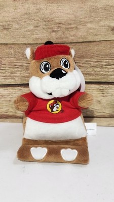 Buc-ees Bucees Beaver Stuffed Animal Phone Holder Plush Mascot