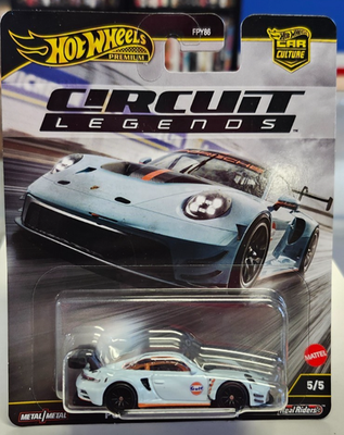 HOT WHEELS ポルシェ　GT3 Hot Wheels Car Culture Circuit Legends 5/5 Porsche 911 GT3 R