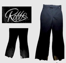 Roffe Rebound - Women  s - Size 8 Long - Ski Snow Pants - Black - Heel Stirrups