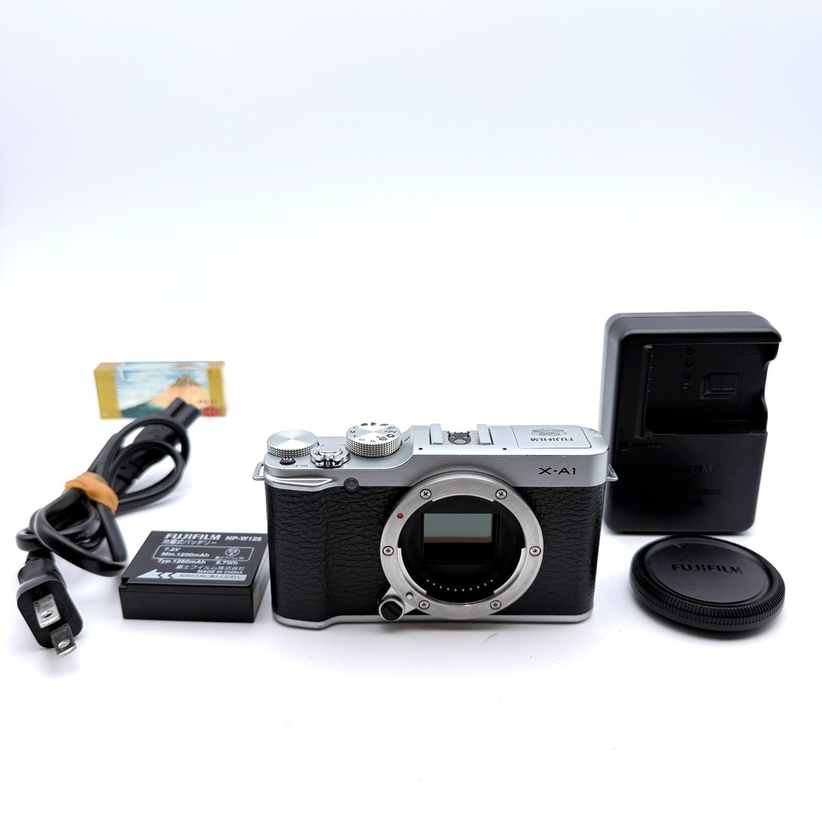 Fujifilm X-A1 Mirrorless Camera Body Silver Black 16MP APS-C X