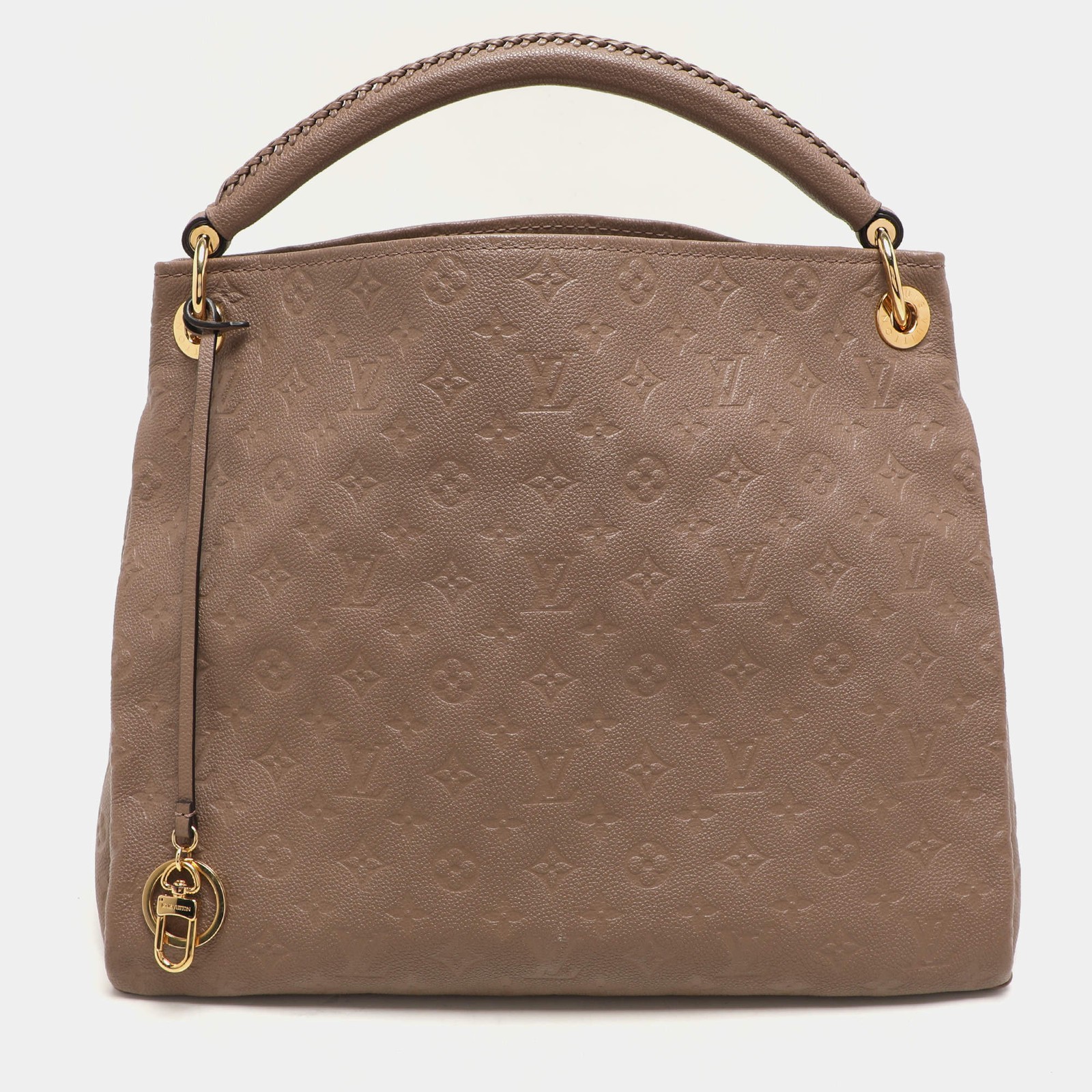 Louis Vuitton Beige Monogram Empreinte Leather Artsy MM Bag