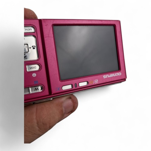 Olympus FE-20 8.0MP Digital Camera RARE PINK - READ DESCRIPTION - Picture 6 of 7