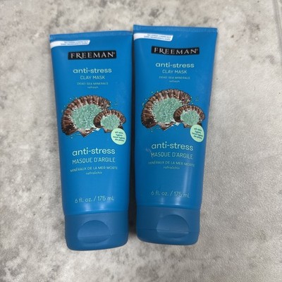 Pack of 2 New Freeman - Feeling Beautiful Dead Sea Minerals Facial - Anti- 6 oz