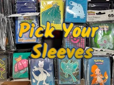 Pokemon TCG SEALED ETB Card Sleeves PICK YOUR SLEEVES