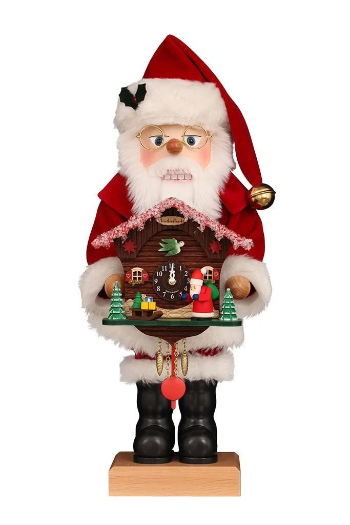 New for 2026 Christian Ulbricht Santa with Cuckoo Clock German Nutcracker 0-891
Opens in a new windo