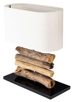 Tischlampe Aus Treibholz H42Cm Leuchte Lampe Nachtlicht Holzlampe Tischdeko