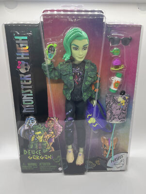 Monster High Monster Deuce Gorgon Doll Pet Perseus 2022 G3 Exclusive