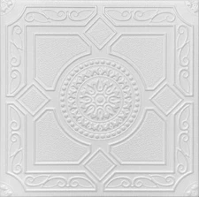 Ceiling Tiles, Glue-Up Foam Panels, 20x20, Home Decor, R30W Lima, 8pcs Set