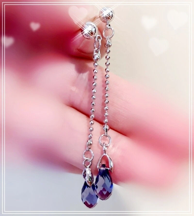 Baby amethyst deals earrings
