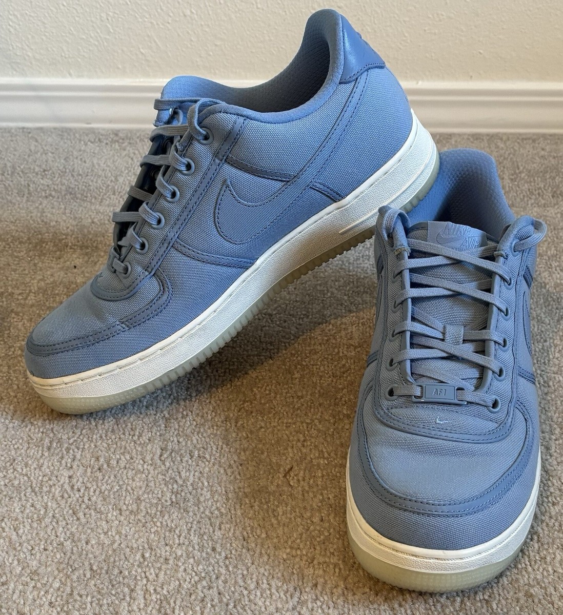 Size 10 Nike Air Force Retro QS Low December Sky