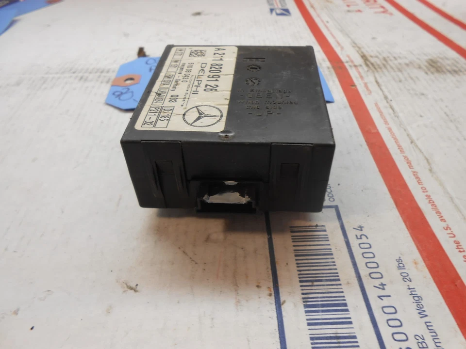 03-06 Módulo alarma mercedes clase c 2118209126 OG0264 Foto 2 de 4