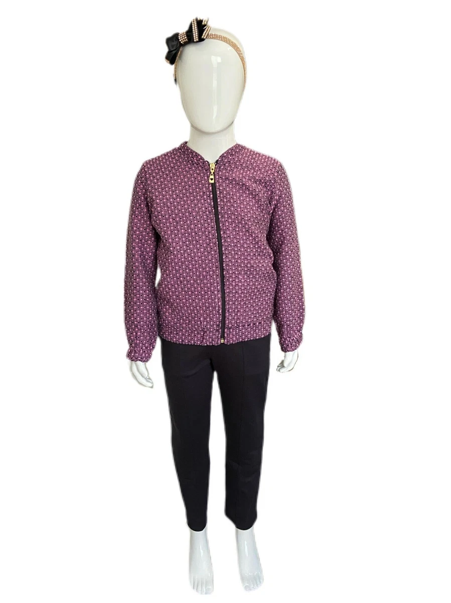 *NEW* Quimby Tweed Jacket and Elastic Jersey Pants Set Outfit Size 6