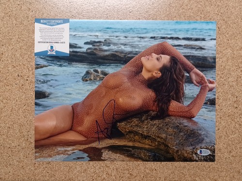 Ashley Graham signiert 11x14 Foto Beckett BAS COA sexy SI Cover Model Auto - Bild 5 von 5