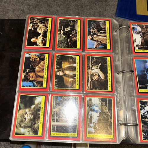 Vintage 1983 Topps Star Wars Return of the Jedi Complete Set Series 1 & 2 - Picture 10 of 24