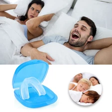 Anti Snore Mouthpiece Aid Stop Snoring Device Apnea Guard Bruxism Sleeping Aids