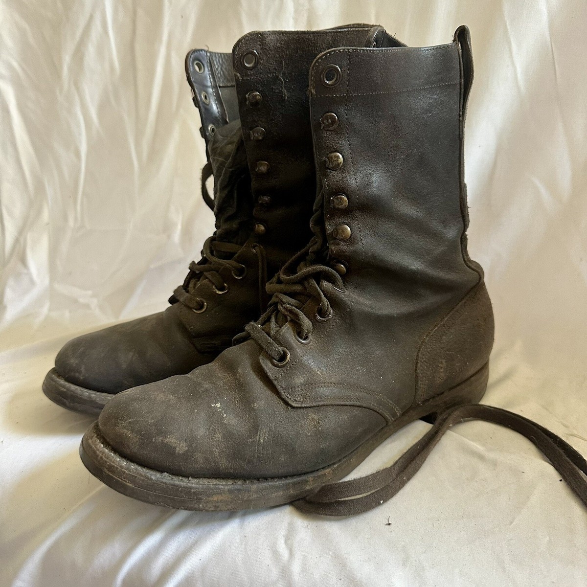 Korean War 1950 USMC Endicott Johnson Roughout Boots