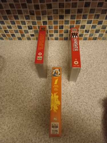 CHARLIE'S ANGELS FULL THROTTLE TV SERIES VOL 1 VHS PAL UK 3 Video Bundle 2000/3 - Picture 2 of 9